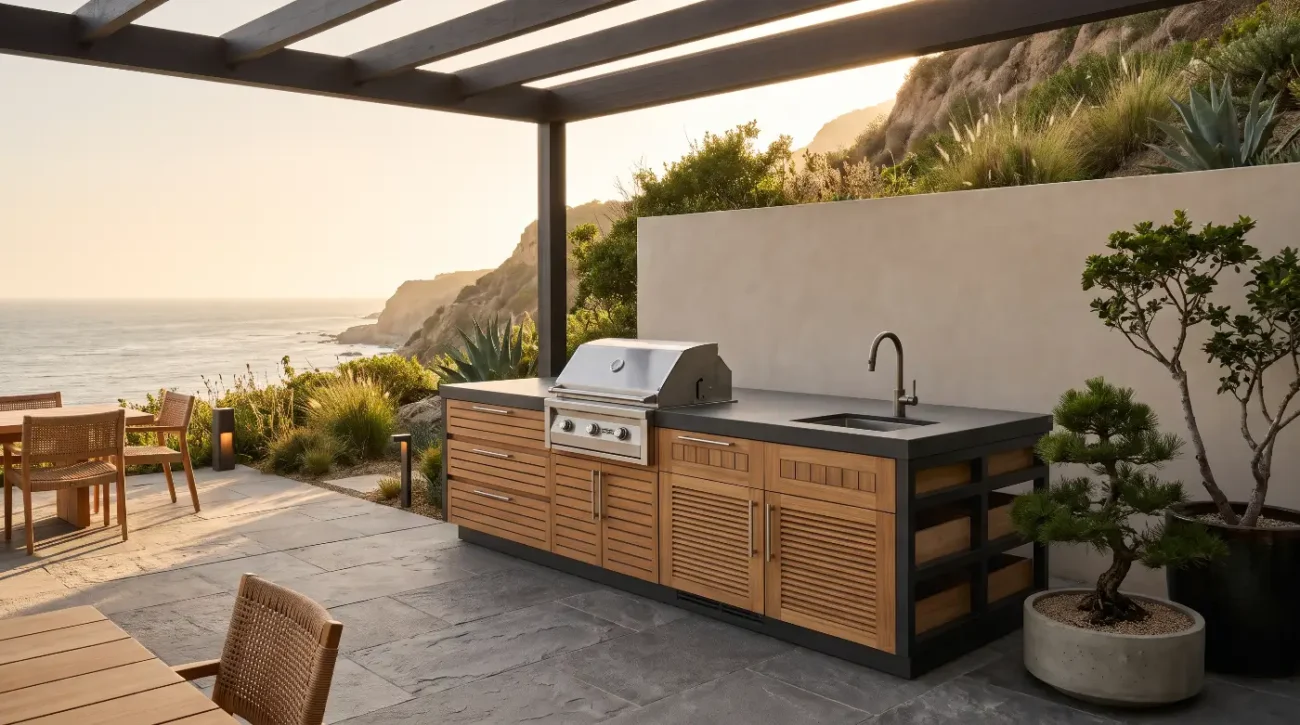Japan outdoor kitchen design