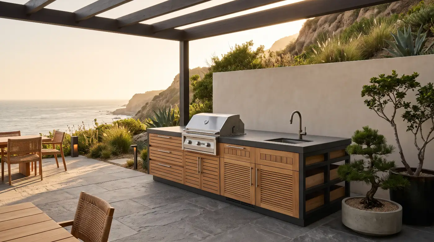 Japan outdoor kitchen design